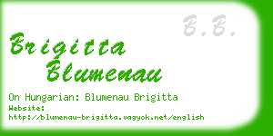 brigitta blumenau business card